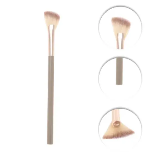 Unique Bargains Durable Fan-shaped Highlighter Brush 1 Pc image {2}