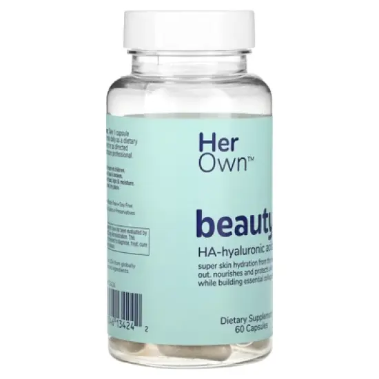 Her Own Beauty, HA-Hyaluronic Acid, 60 Capsules image {3}