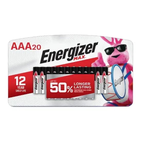 Energizer Max AAA Batteries - Alkaline Battery image {11}