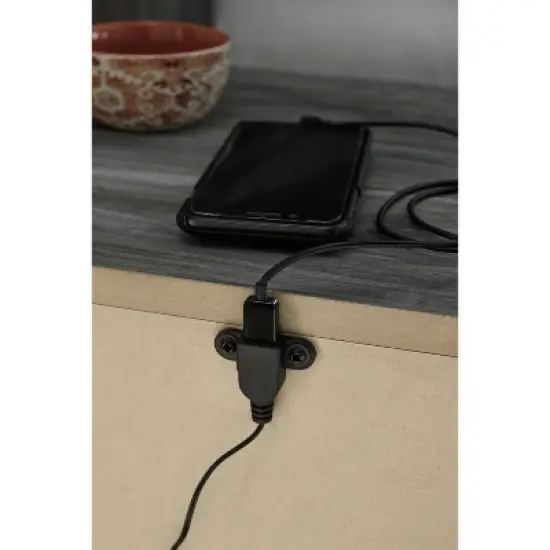 Baystorm Nightstand Gray - Signature Design by Ashley image {2}