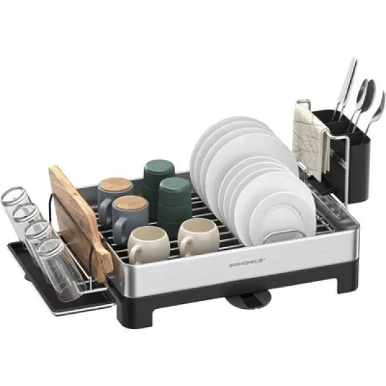 Stainless Steel Dish Drying Rack for Kitchen Counter Dish Drainers image {9}