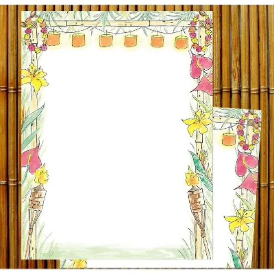 Great Papers! Luau Letterhead Multicolor 80/Pack (2014261) image {2}