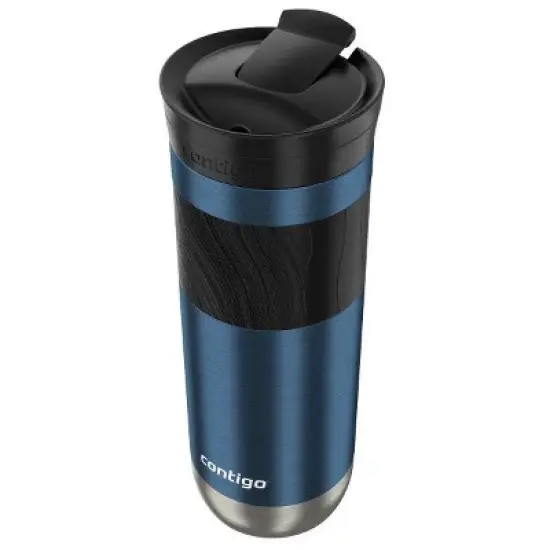 Contigo SNAPSEAL Insulated Stainless Steel Travel Mug with Grip, 20 Ounce image {3}