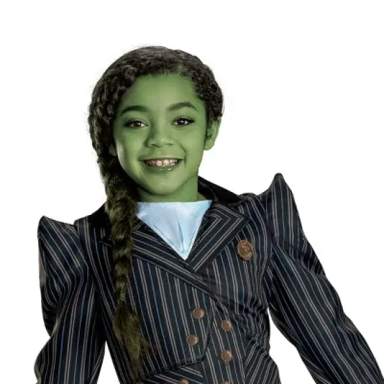 NBCUniversal Girls' Wicked the Musical Elphaba Shiz Classic Costume Dress image {3}