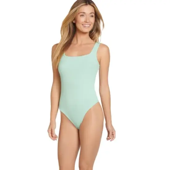 Jockey Women's Square Neck Rib Thong Bodysuit image {3}