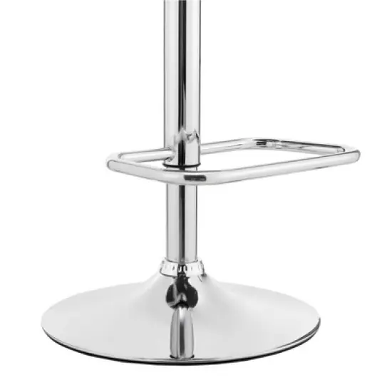 Leland Adjustable Counter Height Barstool - Armen Living image {7}