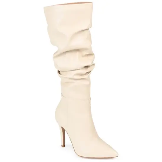 Journee Collection Womens Sarie Tru Comfort Foam Stiletto Knee High Boots image {11}