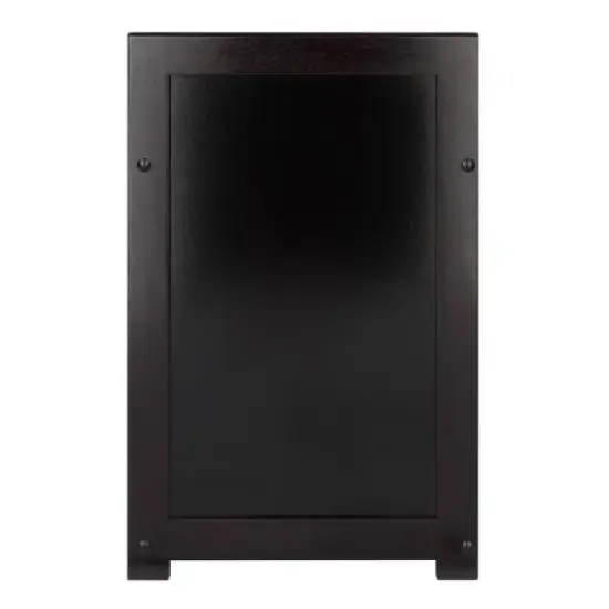 4pc Addison Storage Bench with Baskets Espresso/Chocolate - Winsome image {3}