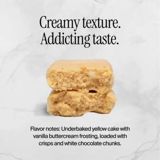 David Protein Bars with 28g Protein&nbsp;- Cake Batter Flavor - 12ct image {4}