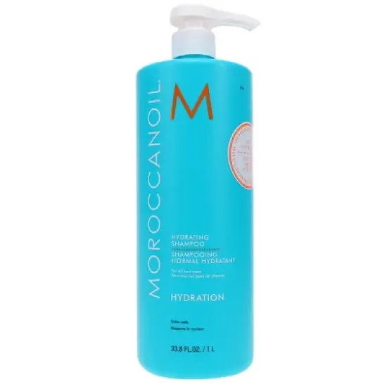 Moroccanoil Hydrating Shampoo 33.8 oz & Hydrating Conditioner 33.8 oz Combo Pack image {6}