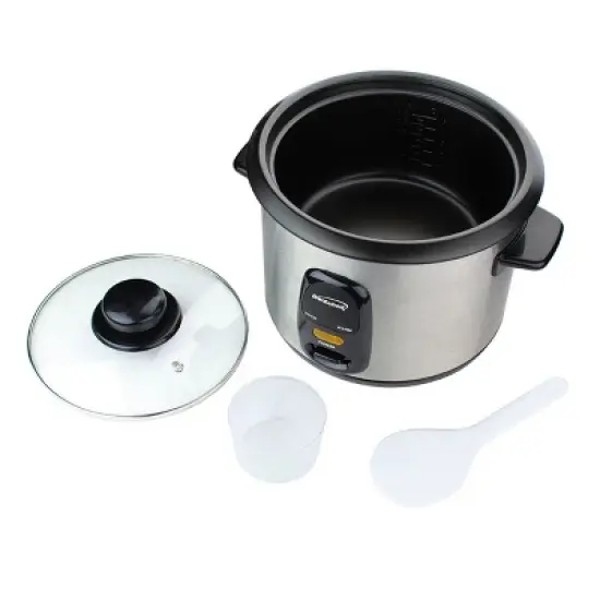 Brentwood 5 Cup Rice Cooker/Non-Stick with Steamer image {2}