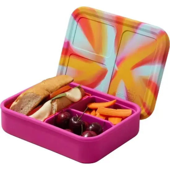 LunchBots Large Silicone Build-a-Bento Box image {9}