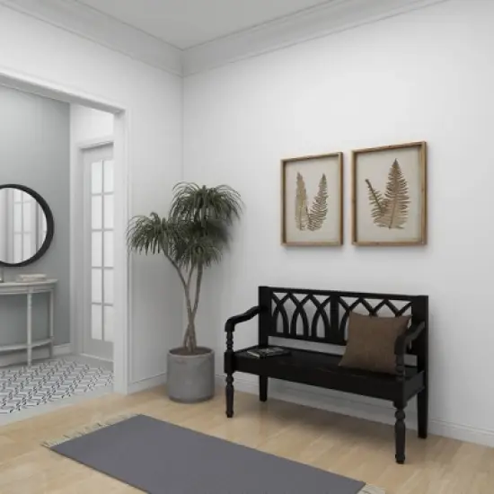 Farmhouse Wood Sitting Bench - Olivia & May image {21}