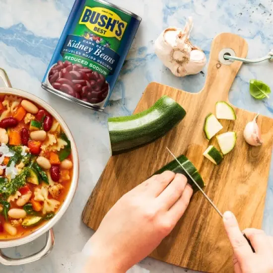 Bush's Reduced Sodium Dark Red Kidney Beans - 16oz image {9}