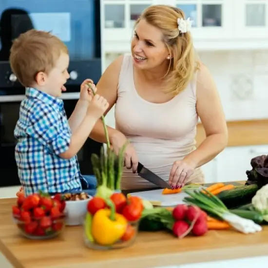 Ice Bowl-Large Cold Server with Lid, Dip Bowl, Serving Utensils, Dividers, and Ice Compartment-For Chips, Punch, Fruit, Salad or by Classic Cuisine image {6}