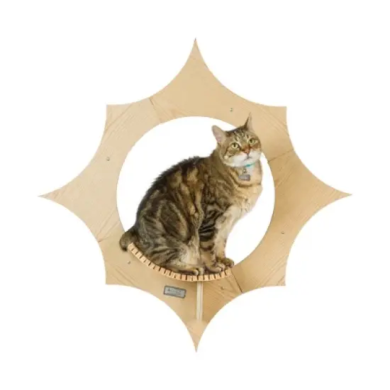 Armarkat Sun Shape Cat Wall Shelves, Modern Wall-Mounted Climbing Cats Furniture image {2}