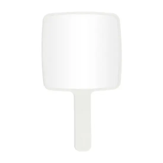 Unique Bargains Square Handheld Mirror 1 Pc image {6}