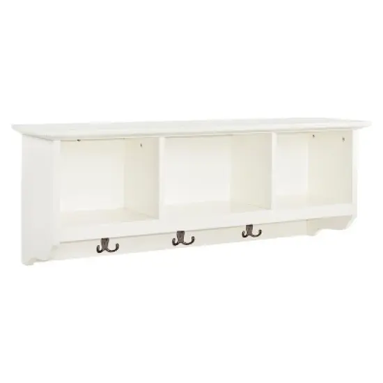 Brennan Entryway Wall Mounted Coat Rack - Crosley image {1}