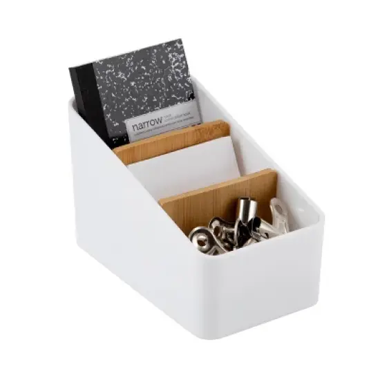 Thinkspace 3 Compartment Storage White image {4}