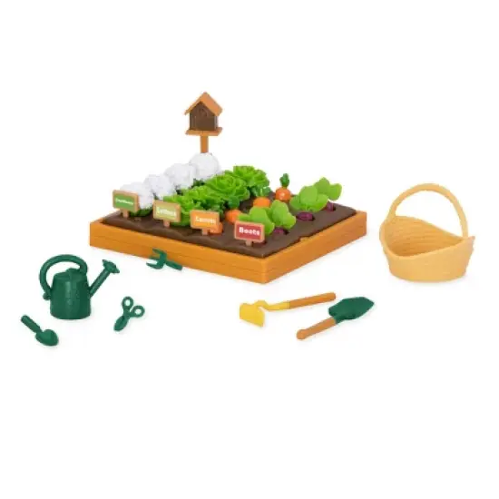 Li'l Woodzeez Toy House with Accessories 127pc - Honeysuckle Hillside Cottage image {5}