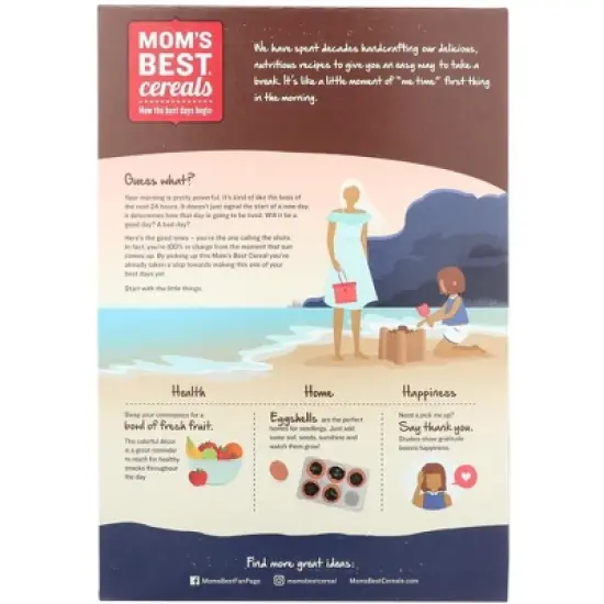 Mom's Best Honey Nut Toasty O's Cereal - Case of 10/20 oz image {2}