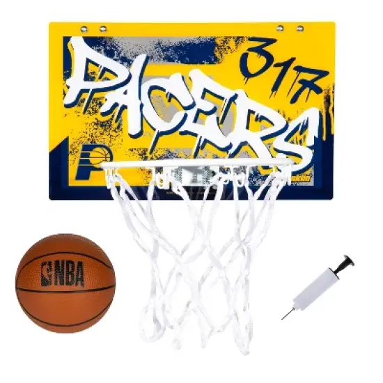NBA Indiana Pacers Over The Door Mini Basketball Hoop image {6}