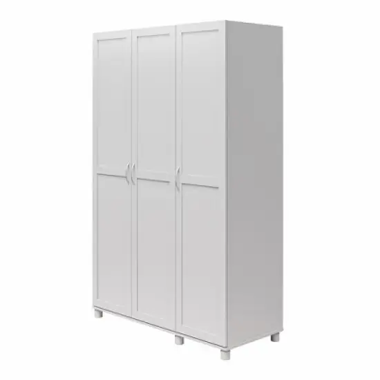 RealRooms Basin Framed 3 Door Wardrobe image {3}