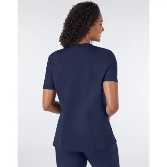 Hanes Comfort Fit Scrubs Women's Rib Back Scrub Top image {2}