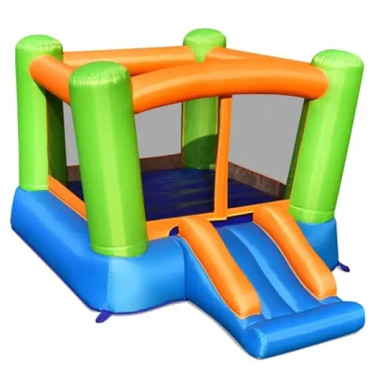 Costway Inflatable Bounce House Kids Jumping Playhouse Indoor & Outdoor Without Blower image {9}