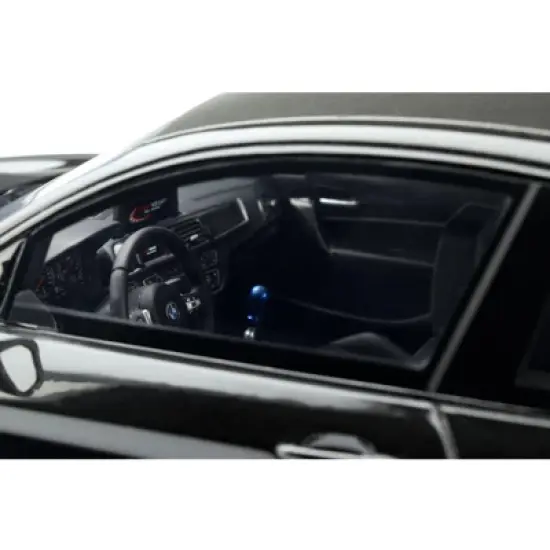 2021 BMW M2 Competition Lightweight Performance Black 1/18 Model Car by GT Spirit image {1}