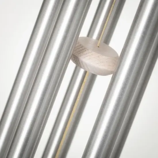 Woodstock Chimes Flower Wind Chime Purple Pansy 22" image {2}