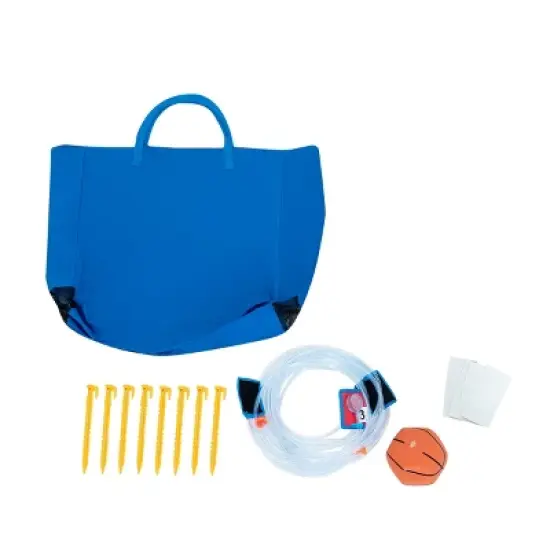 Costway Kids Inflatable Water Slide Bounce Park Splash Pool w/Water Cannon & 480W Blower image {9}