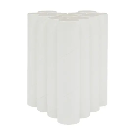 Bright Creations 12 Rolls White Paper Tubes, Empty Cardboard Craft Rolls, DIY Classroom Projects, 8 in image {5}