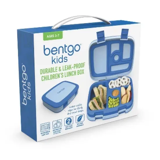 Bentgo Kids' Brights Leakproof, 5 Compartment Bento-Style Kids' Lunch Box image {6}