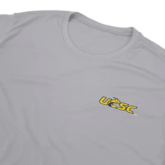 Men's University of California Santa Cruz Men's Sport Active T-Shirt Left Chest Logo image {4}