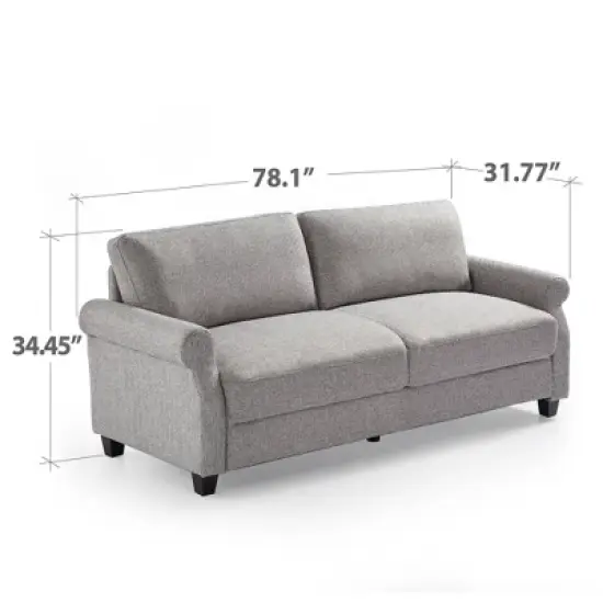 78" Josh Sofa - Zinus image {6}