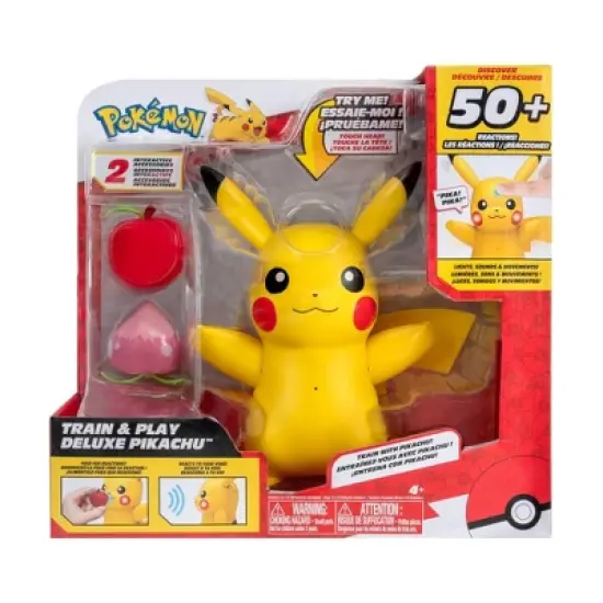 Pok&eacute;mon Pikachu Train and Play Deluxe Interactive Action Figure image {2}