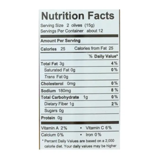 Divina Red Pepper Stuffed Olives - Case of 6/7.8 oz image {5}