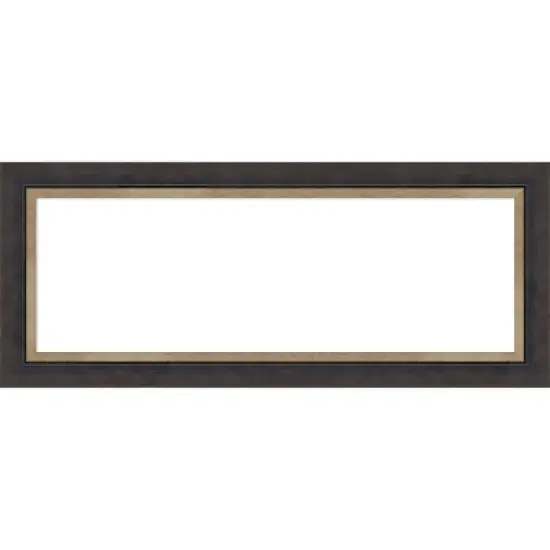 Amanti Art Hammered Charcoal Tan Framed Dry Erase Magnetic Board image {16}