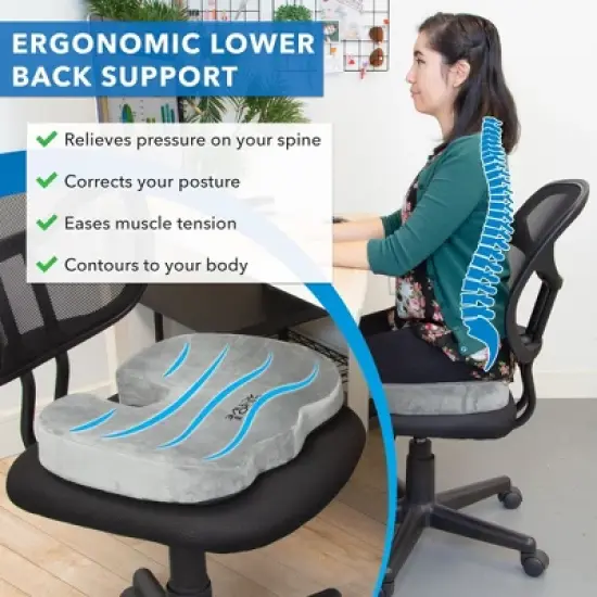 Mount-It! ErgoActive Cooling Gel Seat Cushion image {2}