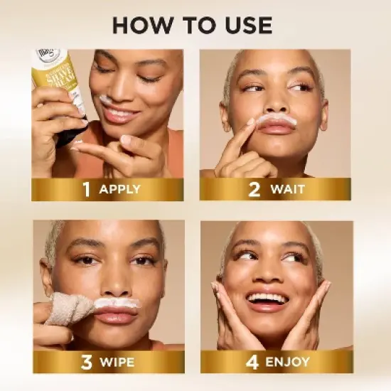 Magic Razorless Shaving Cream for Hair Removal, Bald Head Maintenance, Depilitory Cream - 6oz image {5}