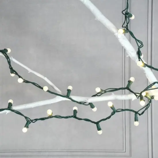 LumaBase Electric String Lights with Plastic Globes image {2}