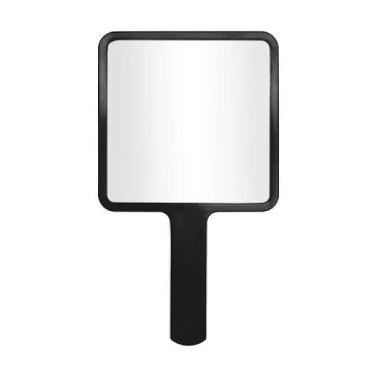 Unique Bargains Eyelash Pattern Square Handheld Mirrors 1 Pc image {4}