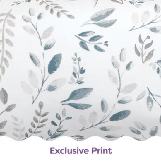 Boppy Nursing Pillow - Gray Beige Leaves image {5}