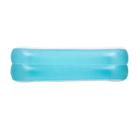 Pool Central 4.75ft. Inflatable Blue and White 2-Ring Swimming Pool image {4}