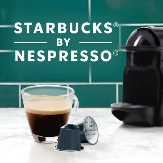 Starbucks by Nespresso Original Line Pods Dark Roast Coffee Espresso Roast - 10ct image {7}