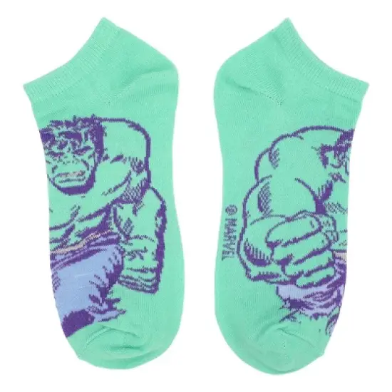 Marvel Avengers Superheroes 5-Pair Women's Ankle Socks image {3}
