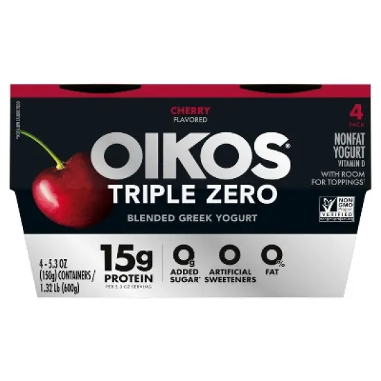 Oikos Triple Zero Greek Yogurt image {6}