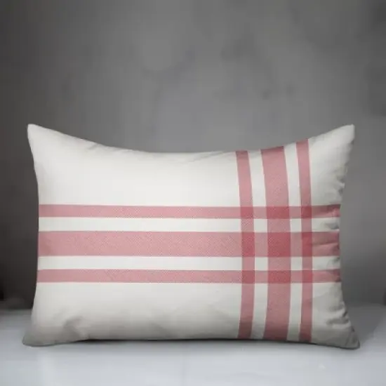 Creative Products Farmhouse Plaid 14x20 Indoor / Outdoor Pillow image {1}