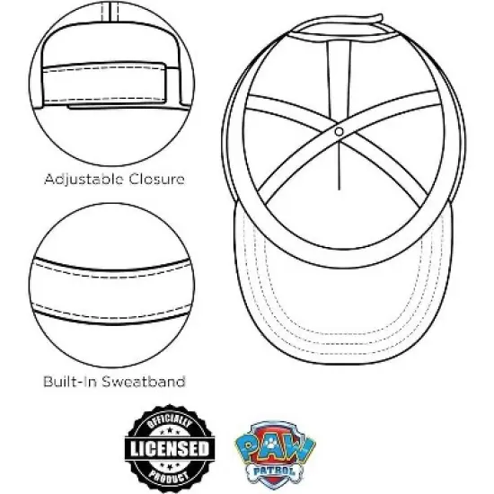 Nickelodeon Toddler Boys Paw Patrol Chase Baseball Cap image {4}